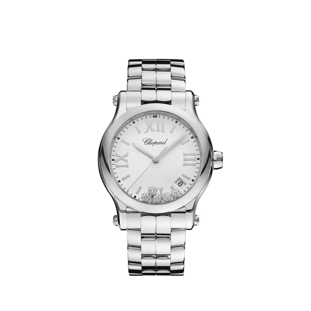 Chopard Montre Femme Happy sport Blanc