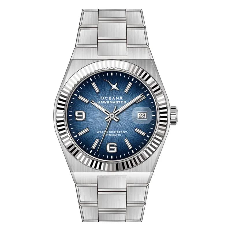 OceanX Montre Hawkmaster Blue & Black HMS112