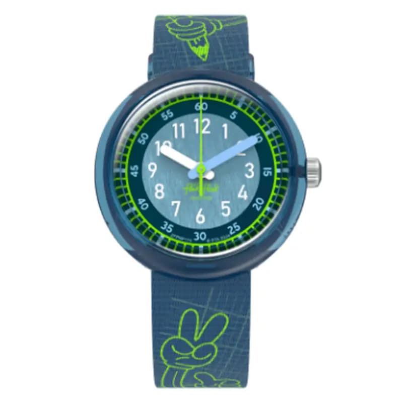 Flik Flak Montre Code Talk FPNP174