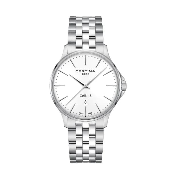 Certina Montre Certina DS-8 Gent 40mm Quartz Cadran Blanc