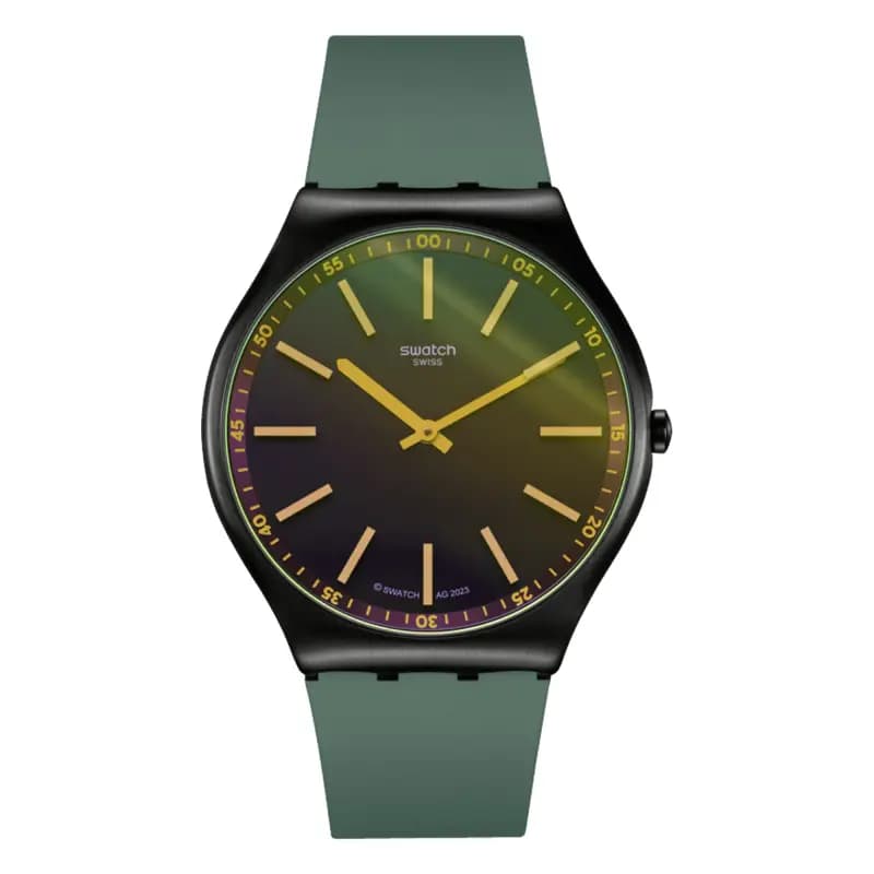 Swatch Montre Swatch Essentials Green Vision SS07B112