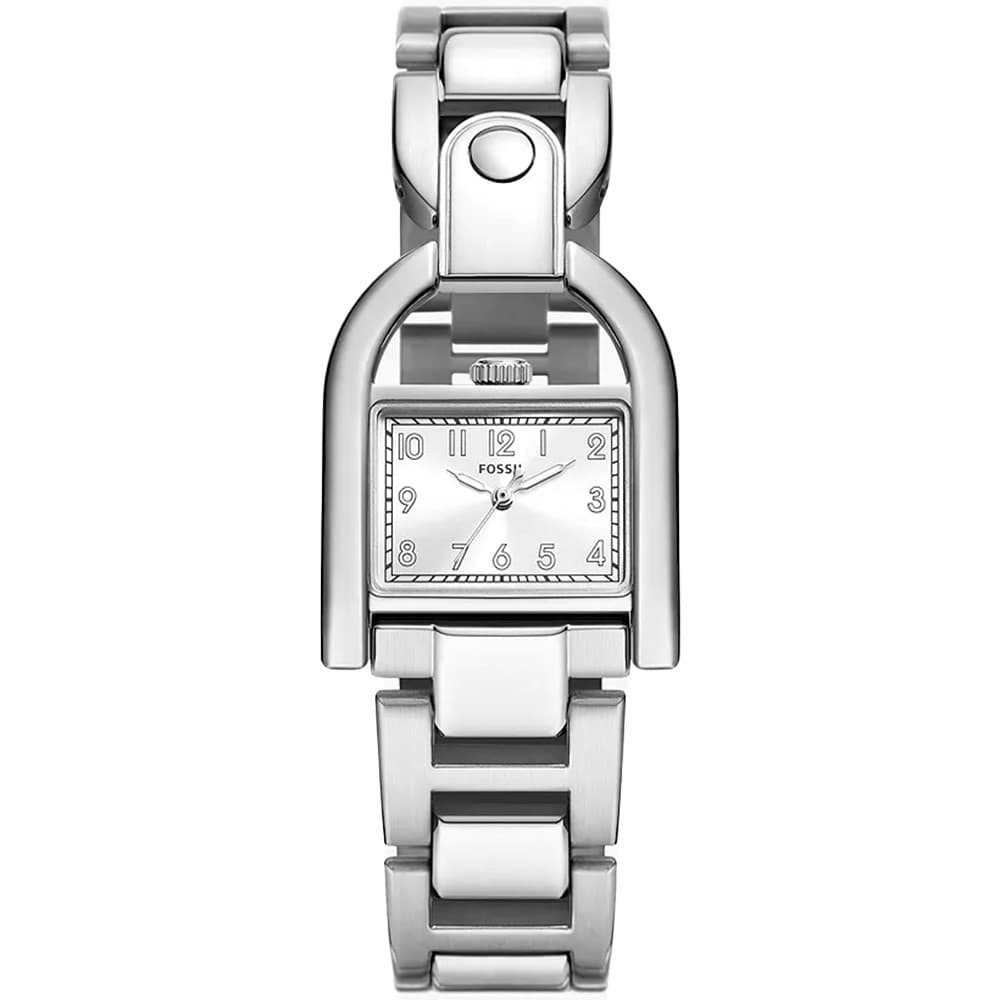 Fossil Harwell — boîtier argenté