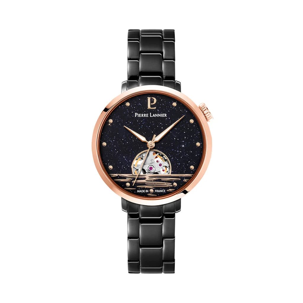 Pierre Lannier Montre Pierre Lannier Collection Australe en Acier et PVD Gris