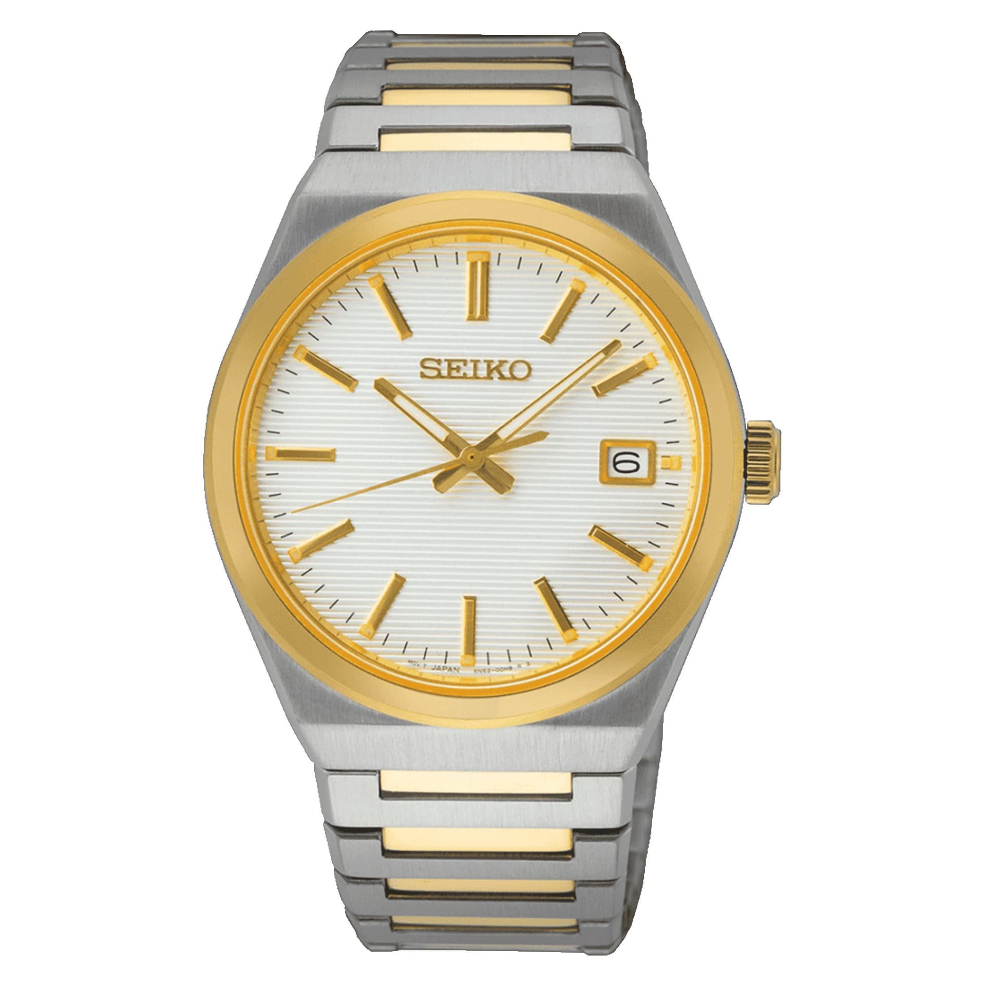 Seiko Classique — bracelet jaune