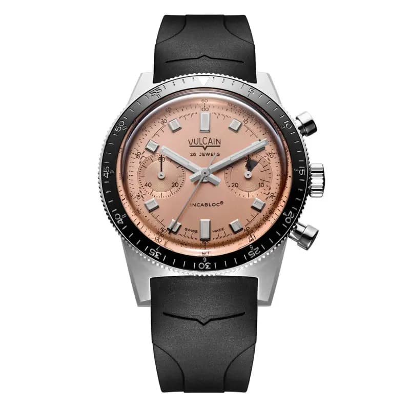 Vulcain Montre Skindiver Chronograph Saumon Edition limitée 590176A87