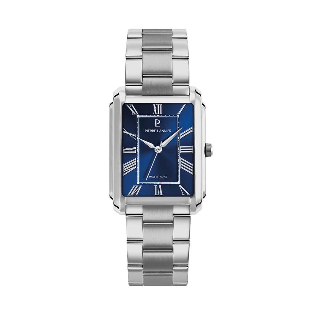 Pierre Lannier Montre Pierre Lannier Collection Empire en Acier Argenté