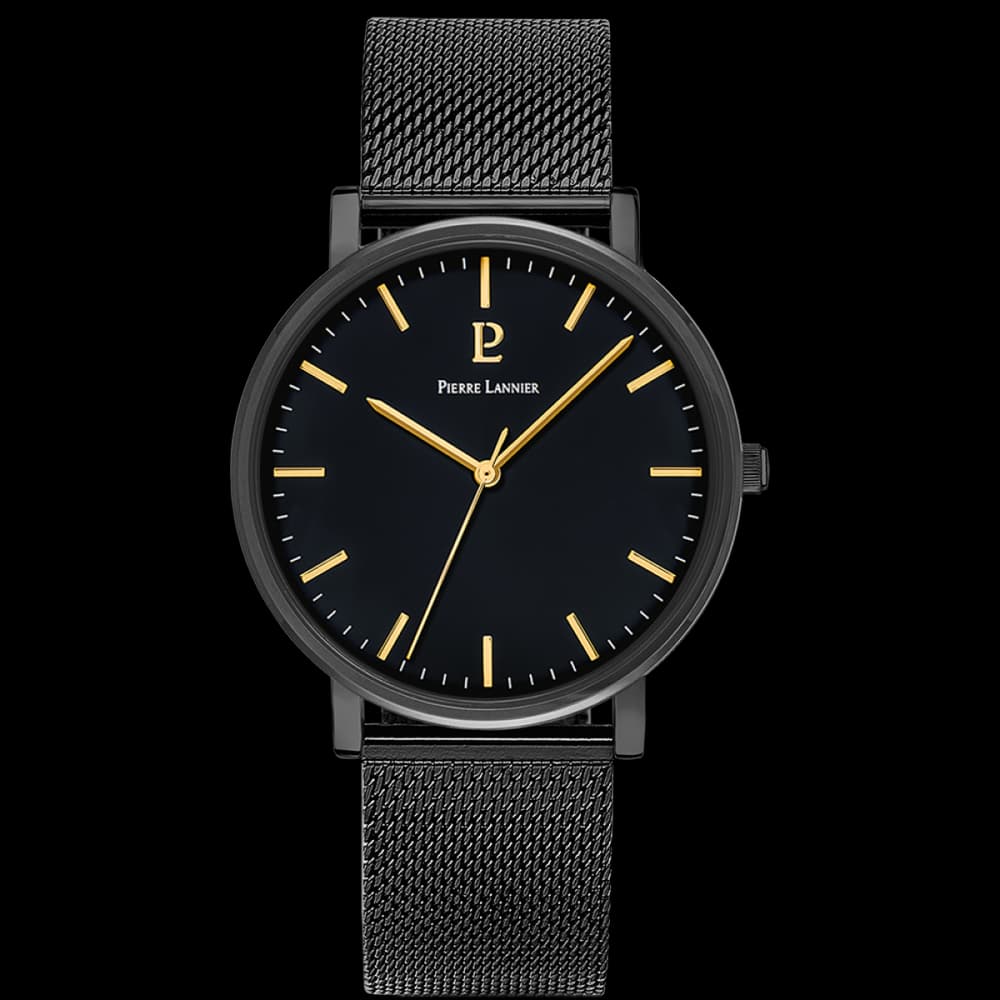 Pierre Lannier Montre quartz Homme Essential Noir