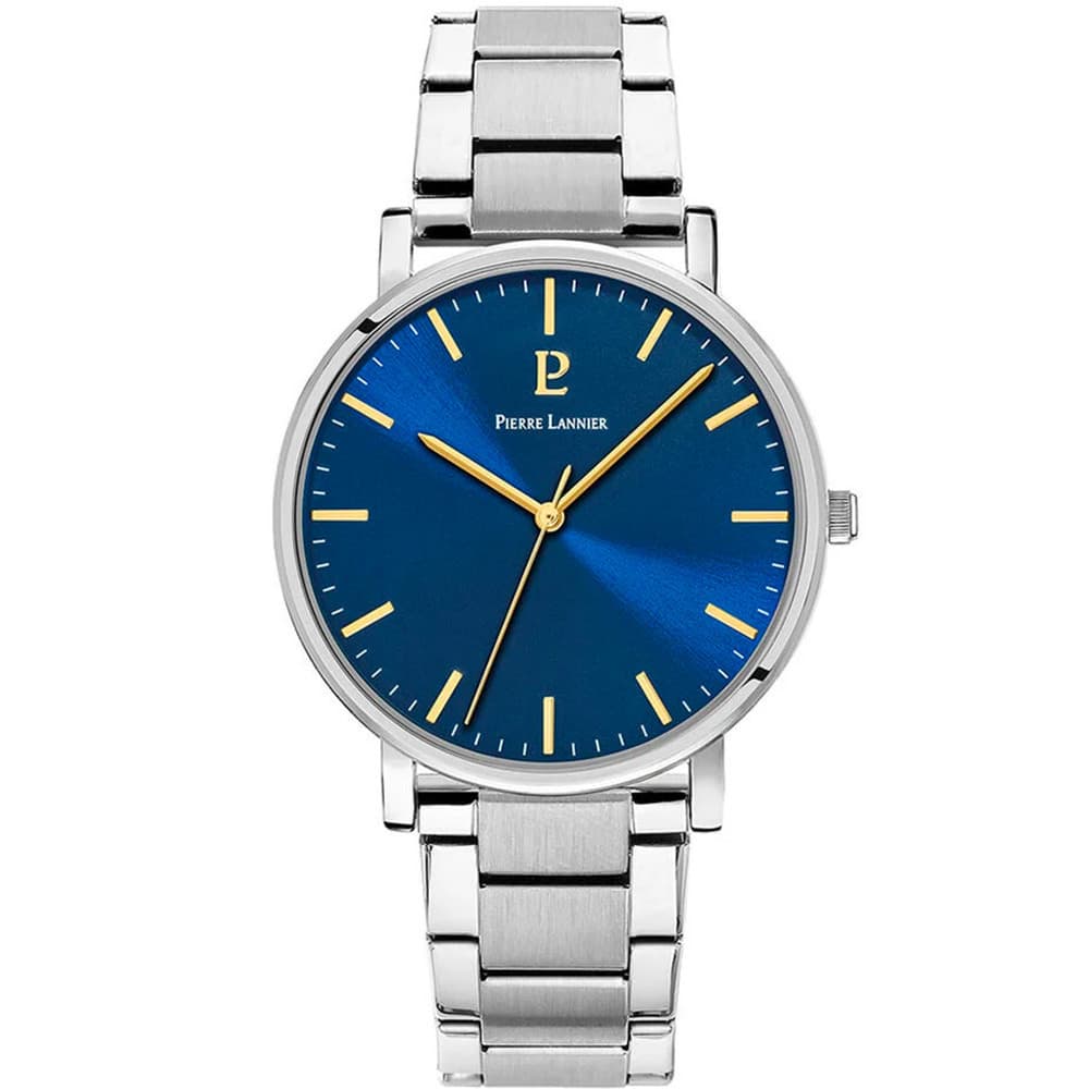 Pierre Lannier Montre Pierre Lannier Collection Essential en Acier Argenté