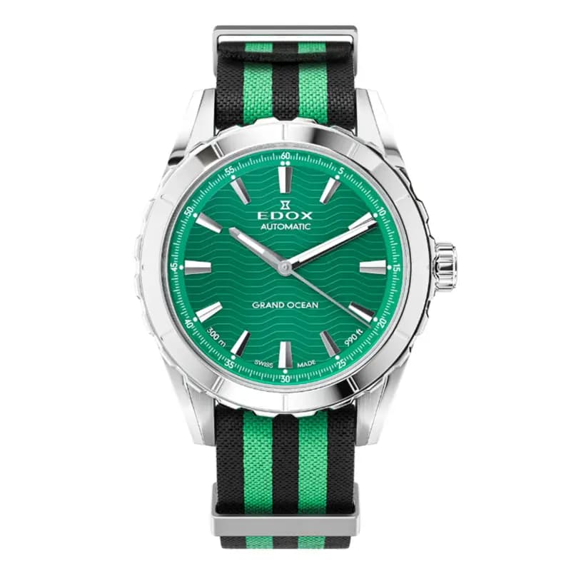 Edox Montre Grand Ocean Automatic 80140-3NANT-TIN