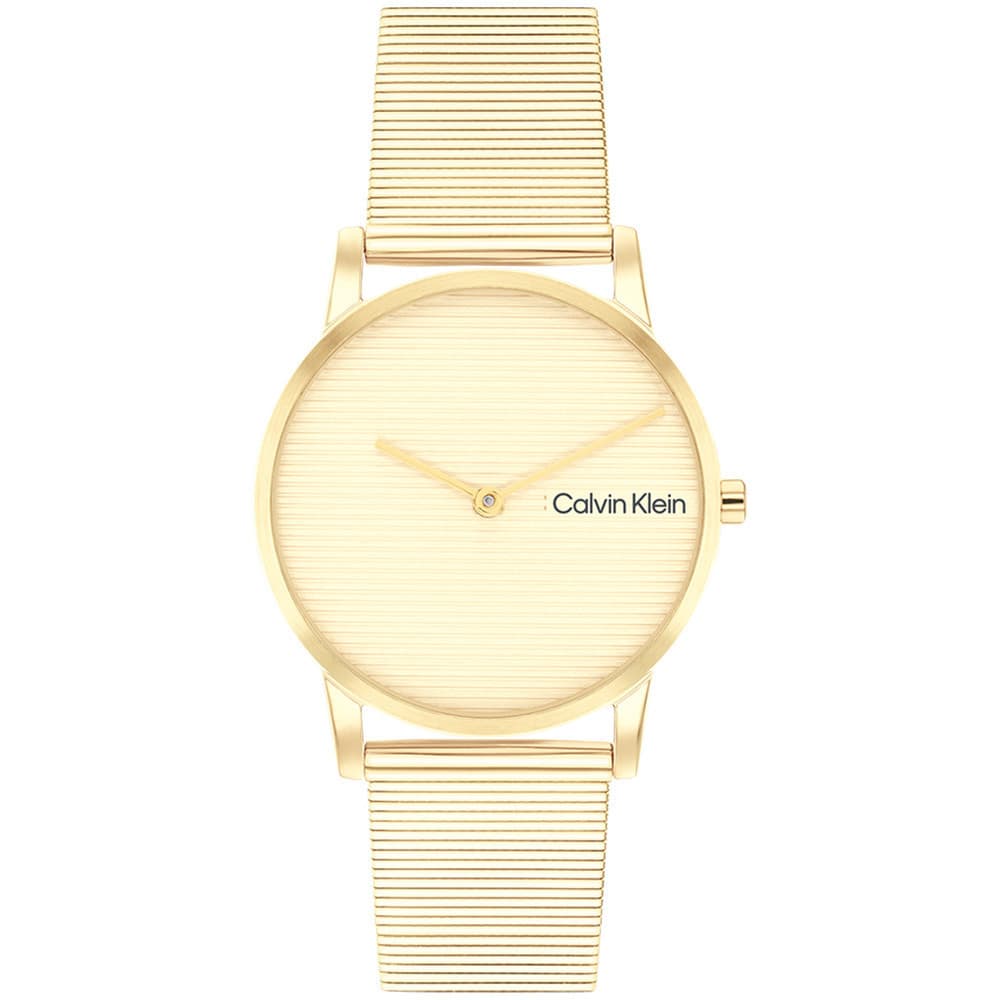 Calvin Klein Montre Calvin Klein Collection CK Feel en Acier et PVD Doré