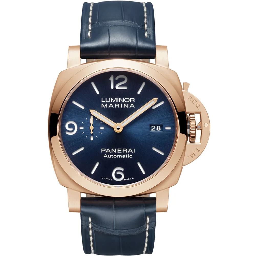 Panerai Luminor Marina Goldtech™ Sole Blu