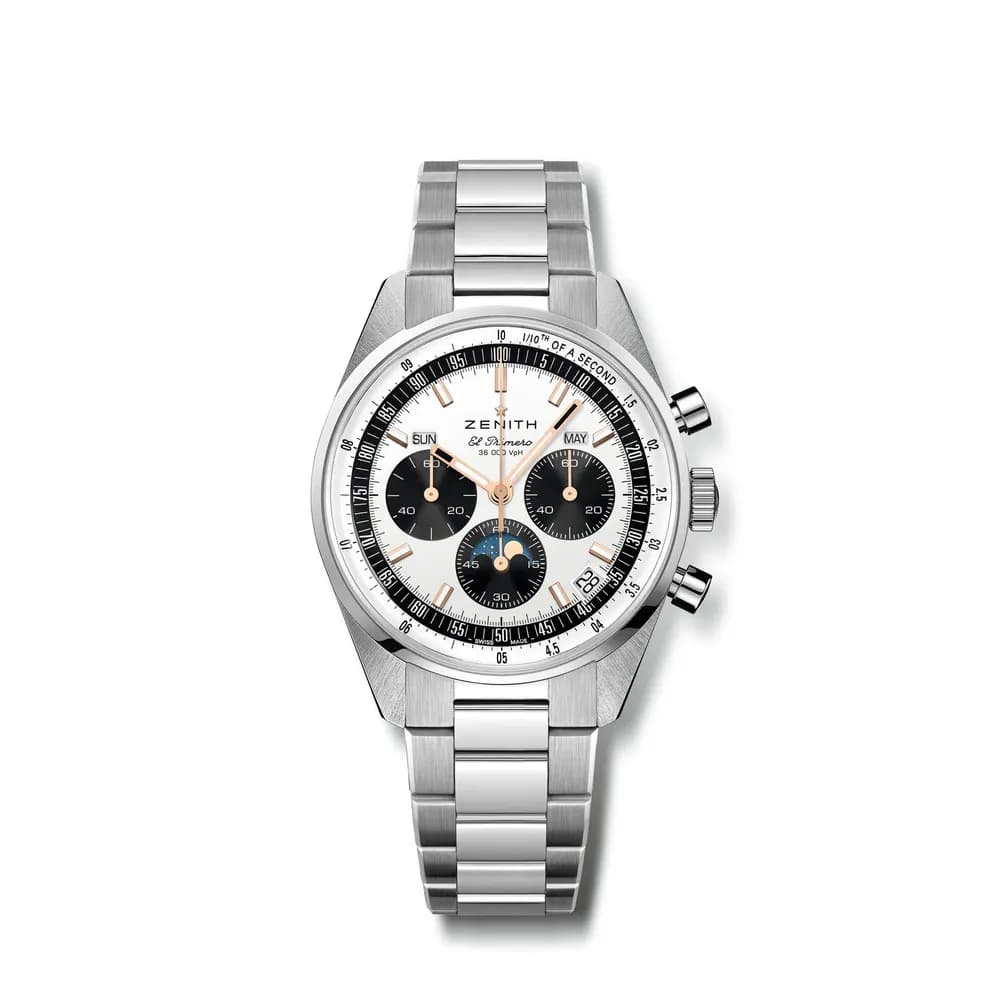Zenith Montre automatique Homme Chronomaster original Blanc, Noir