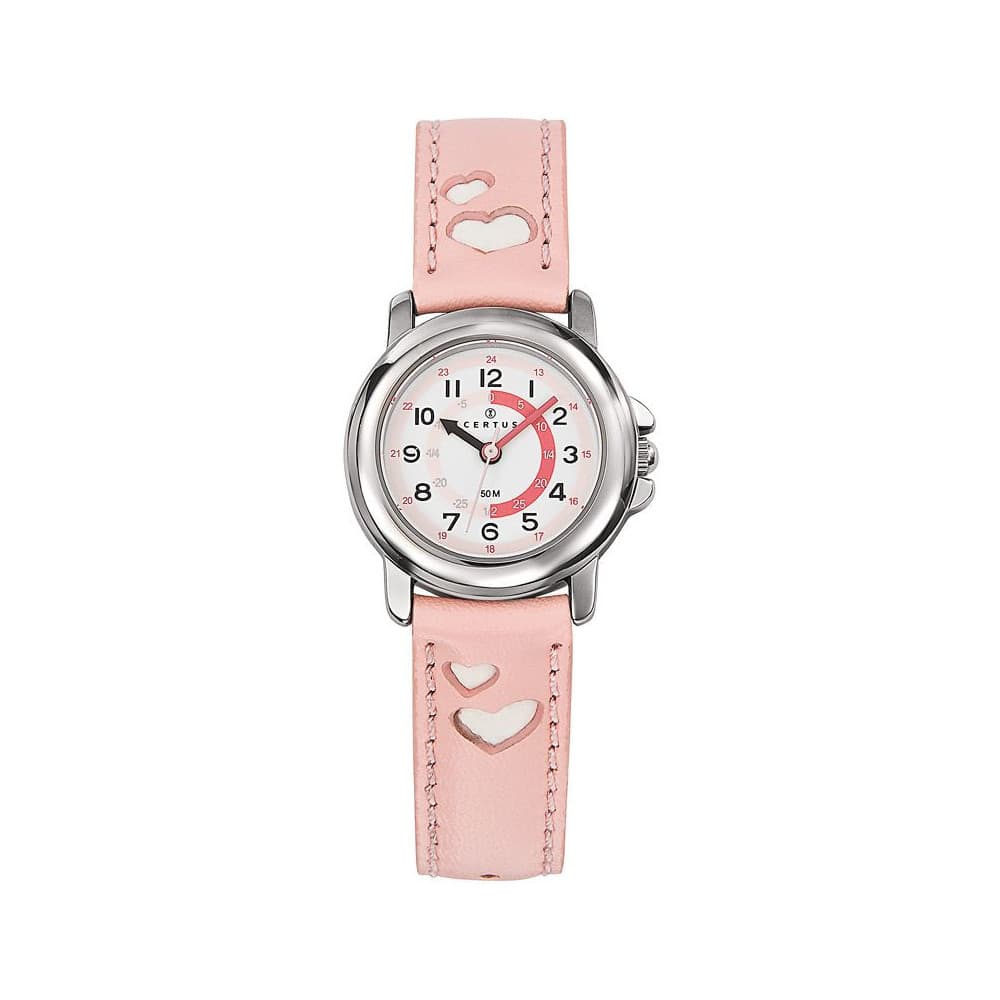 Certus Montre Certus en Cuir Rose