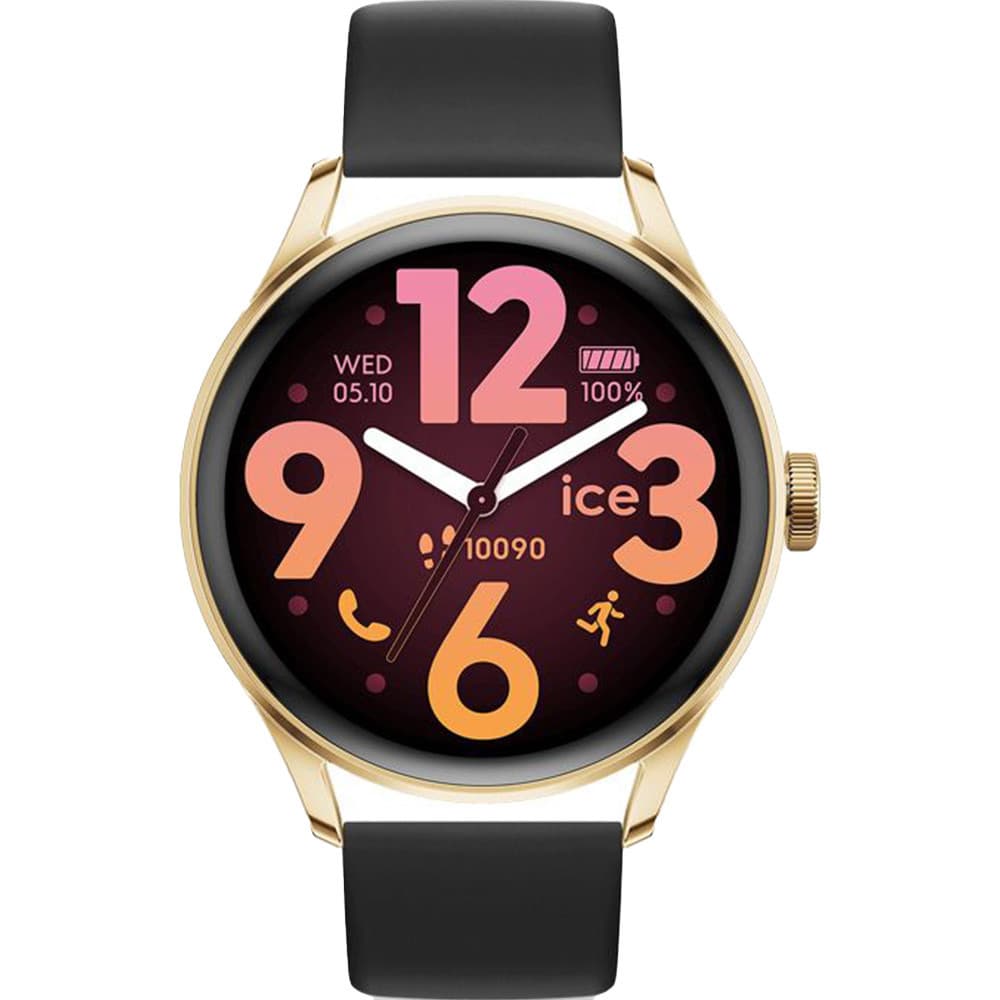 Ice Watch Montre Connectée Ice Watch Collection Ice Smart 3.0 en Silicone Noir