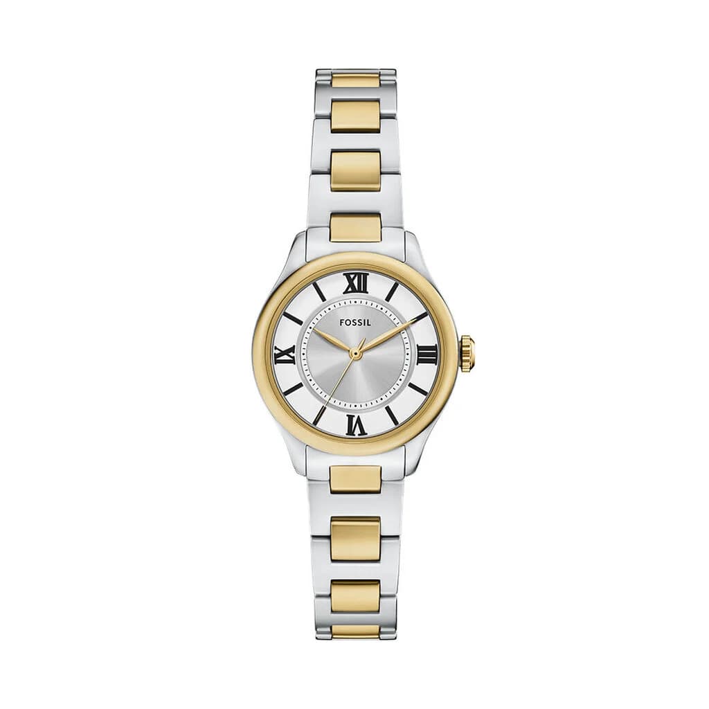 Fossil Gilmore — boîtier argenté