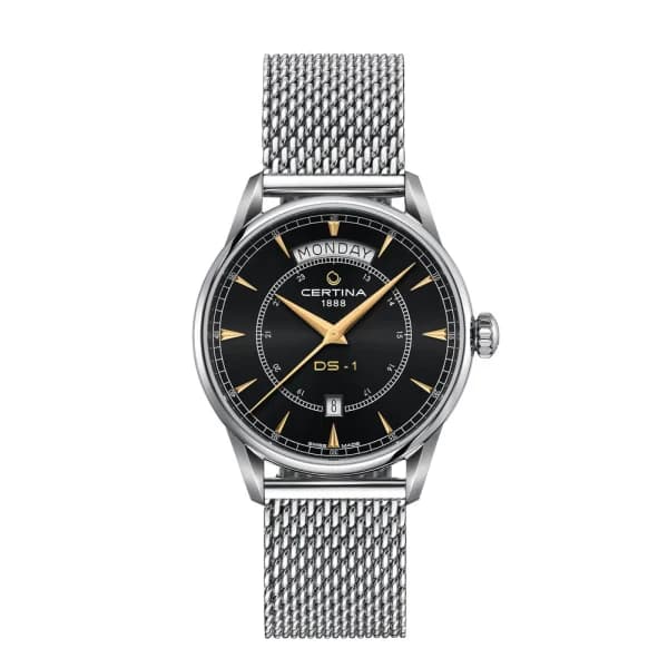 Certina Montre Certina DS-1 Day Date Automatique Cadran Noir