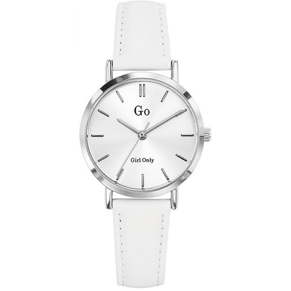 GO Mademoiselle Montre GO Mademoiselle en Cuir Blanc