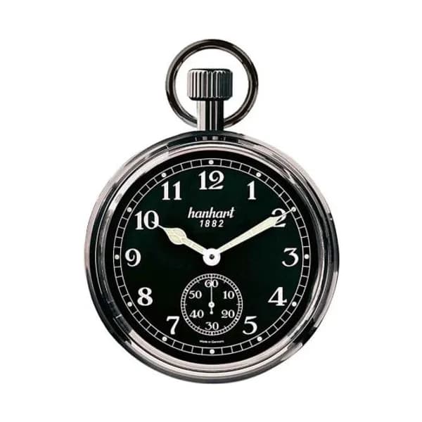 Hanhart Montre Gousset Hanhart Board Time Mécanique diamètre 55 mm- 850.4040-80