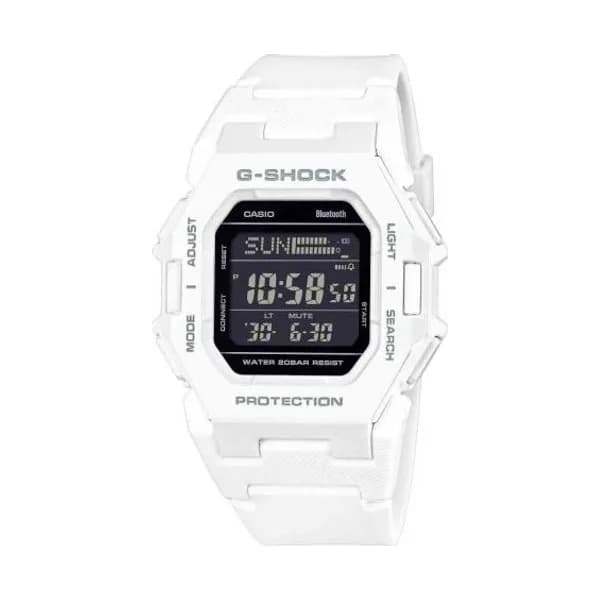 Casio Montre GShock Classic - Série GD-B500 - Blanc 46.3 × 41.5 mm- GD-B500-7
