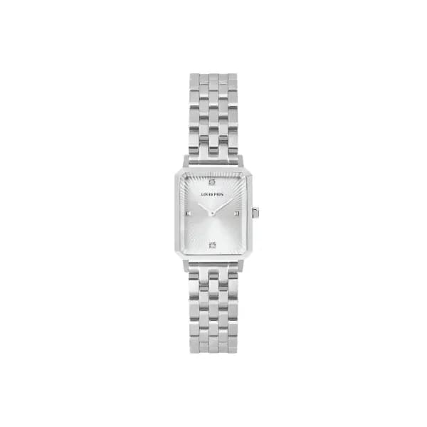 Louis Pion Montre quartz Femme Charlotte Argenté