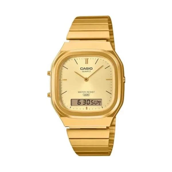 Casio Montre Casio Vintage - Doré - AQ-240EG-9A