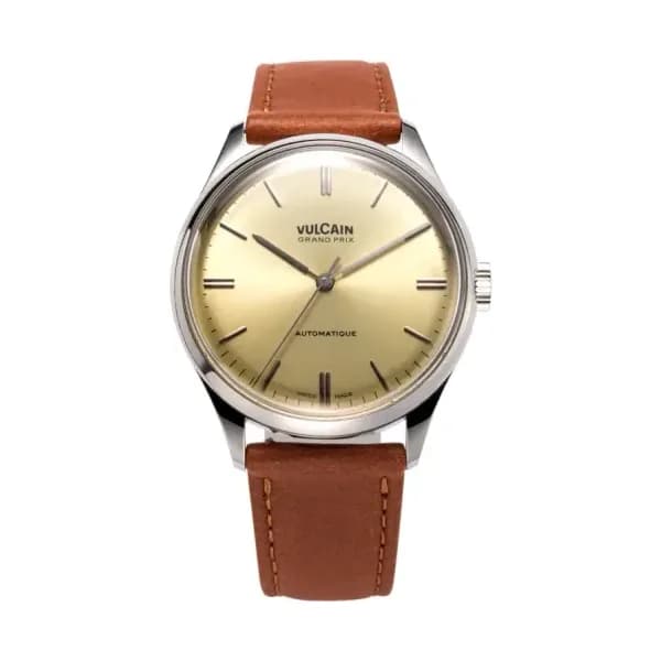 Vulcain Montre Grand Prix 39mm Champagne