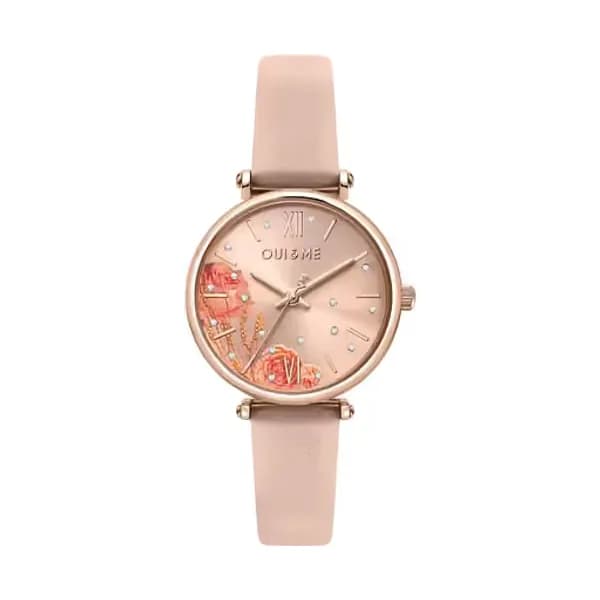 Oui & Me Montre Femme OUI&ME en Cuir Beige