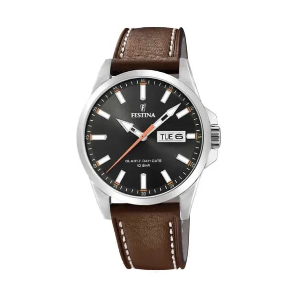 Festina Montre Festina Classics Noir Marron F20358/2