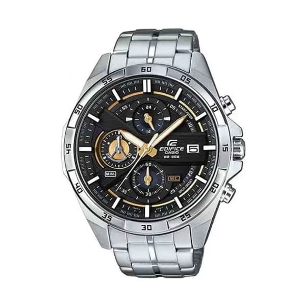 Casio Edifice Montre Casio Edifice - Chronographe standard - Noir & Doré - EFR-556D-1AV
