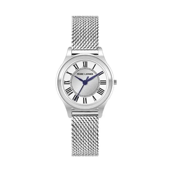 Pierre Lannier Montre Pierre Lannier Collection Pya en Acier Argenté