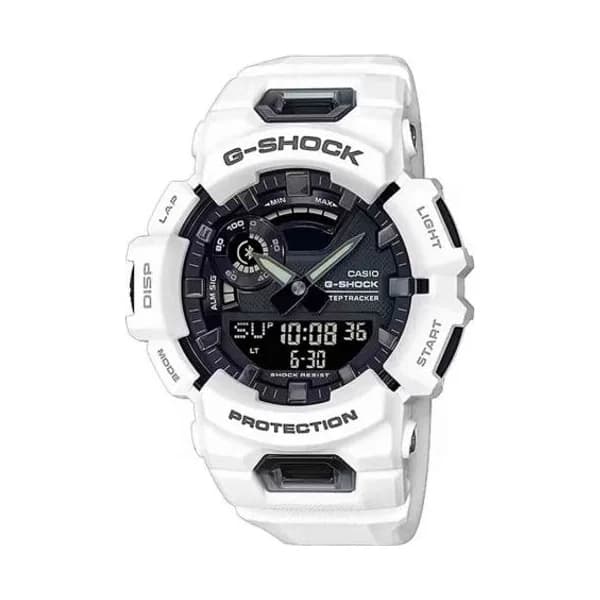 Casio Montre GShock G-Squad - Série GBA-900 - Blanc 51.3 x 48.9 mm- GBA-900-7A