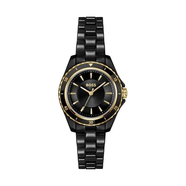 Hugo Boss Montre Boss Collection Sage Aqua en Céramique Noir
