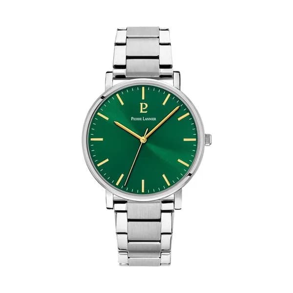 Pierre Lannier Montre Pierre Lannier Collection Essential en Acier Argenté