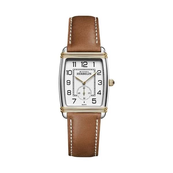 Michel Herbelin Montre michel herbelin Art déco Acier et PVD Doré - 10638/T22GO
