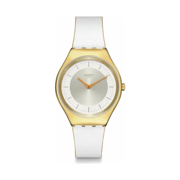Swatch Montre quartz Mixte Skin irony Argenté