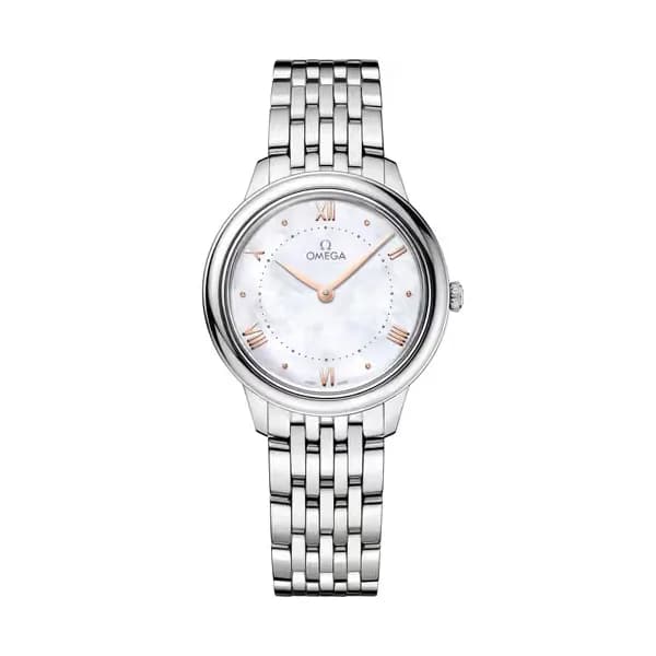 Omega De Ville 30 mm, acier sur acier