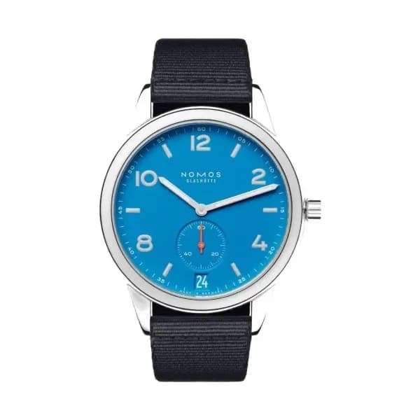 Nomos Club Automatique Date Bleu Sirène