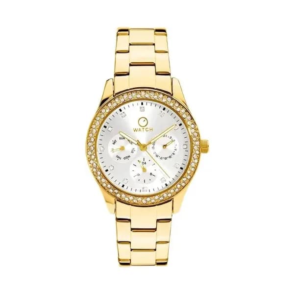 O WATCH Montre O Watch Shiny Argenté