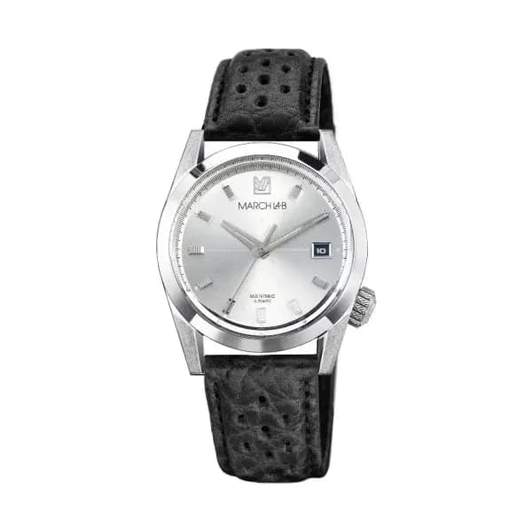 March LA.B AM89 Automatique - Steel - Bison Sauvage Noir