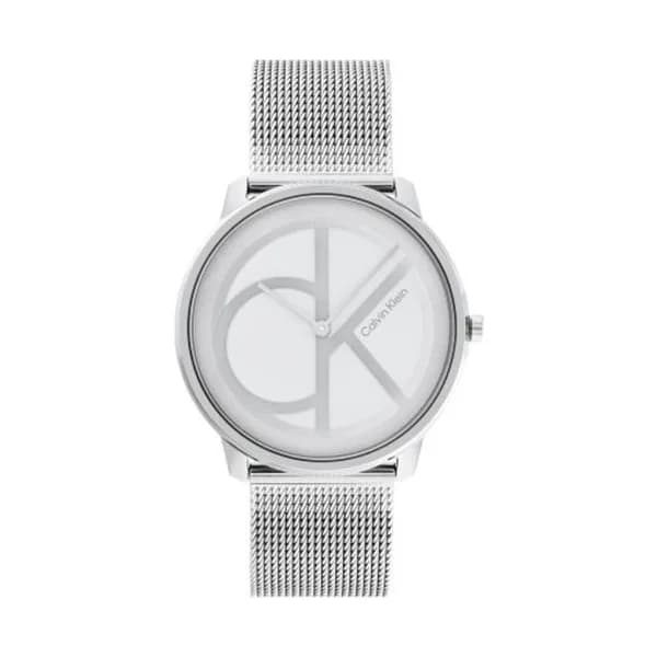 Calvin Klein Montre Calvin Klein Collection Iconic Mesh en Acier Argenté
