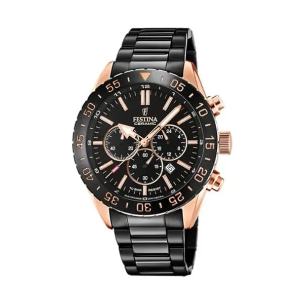 Festina Montre Homme FESTINA CERAMIC en Céramique Noir