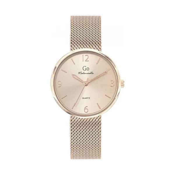 GO Mademoiselle Montre GO Mademoiselle en Acier et PVD Doré Rose