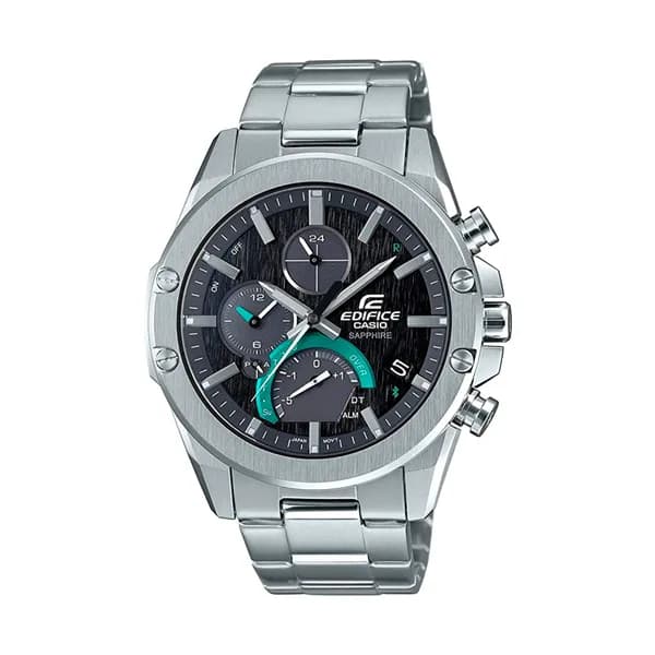 Casio Edifice Montre Casio en Acier Argenté