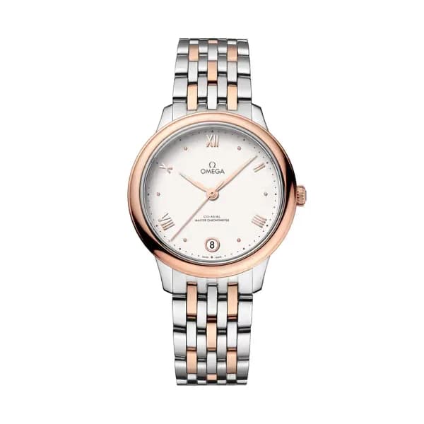 Omega De Ville 34 mm, acier - or « Sedna™ » sur acier - or « Sedna™ »