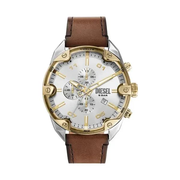 Diesel Montre Diesel Spiked Argenté