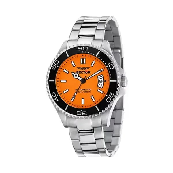 Sector Montre Homme SECTOR en Acier Cadran Orange Etanche