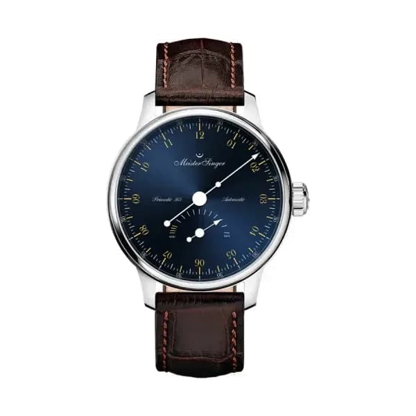 MeisterSinger Montre Primatic 365 Bleu PR365917G