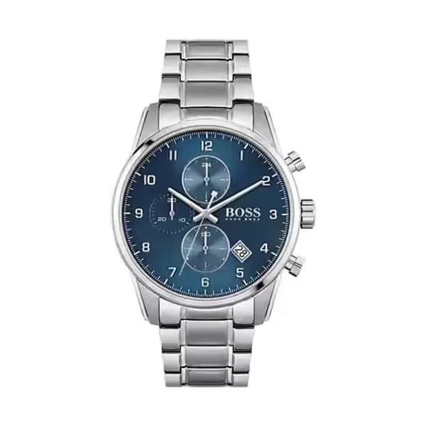 Hugo Boss Montre Homme BOSS BLACK en Acier Gris Etanche