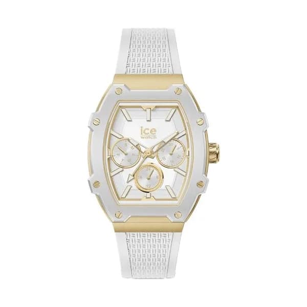 Ice Watch Montre Ice Watch Collection Ice Boliday en Silicone Blanc