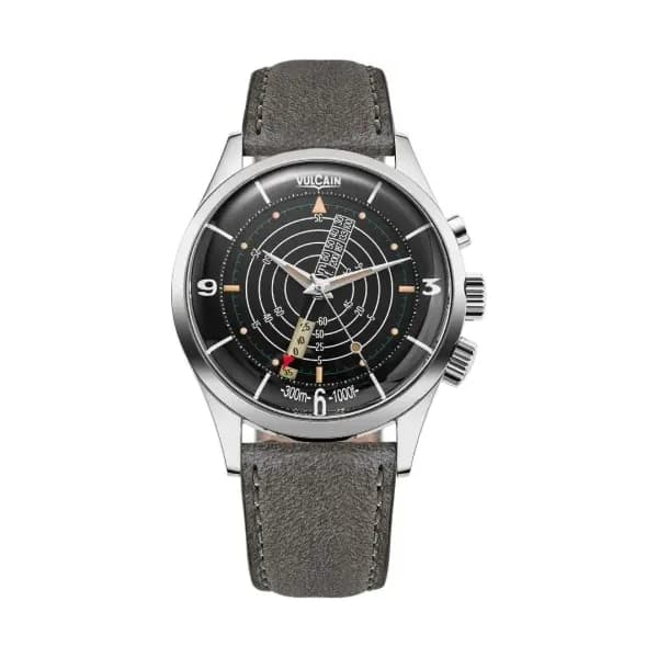 Vulcain Nautical Black Beige Patina